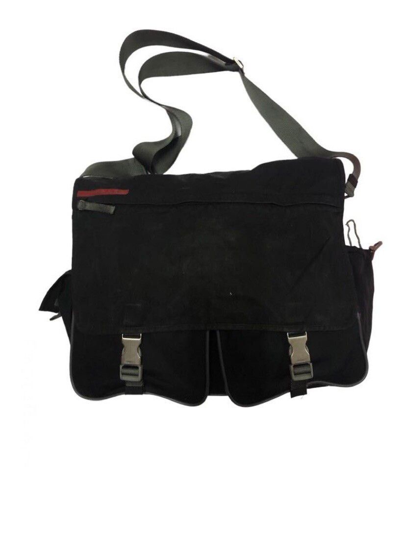 Authentic Prada Sport Messenger Bag - 17