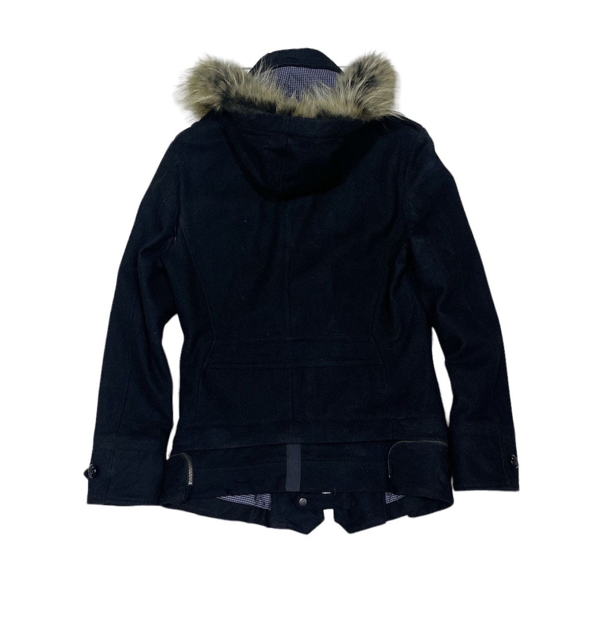 Le Grande Bleu (L.G.B.) - PPFM Wool Fur Double Breasted Jacket Punk Design - 2