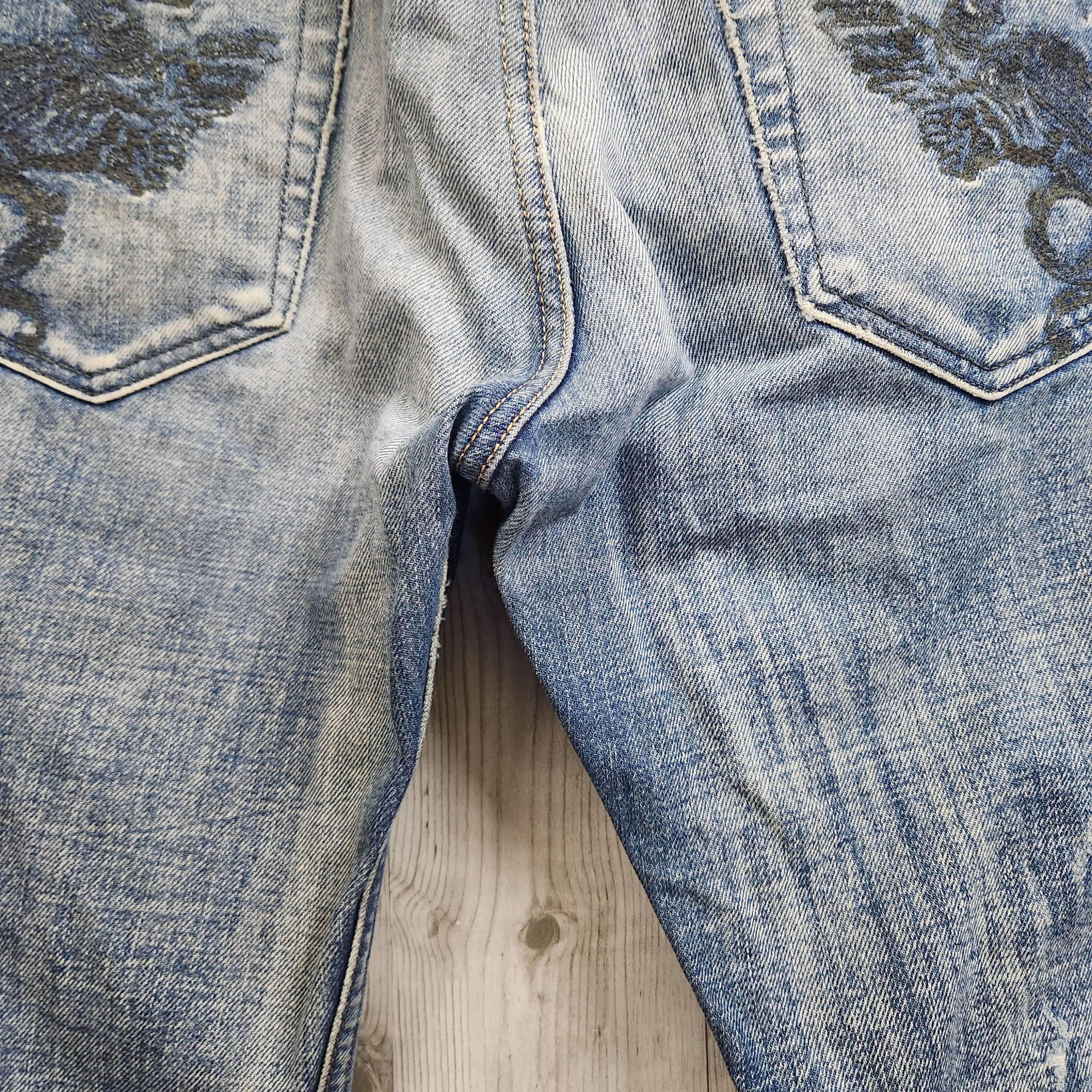 Distressed Denim Diesel Viker Jeans Made In Italy - 9