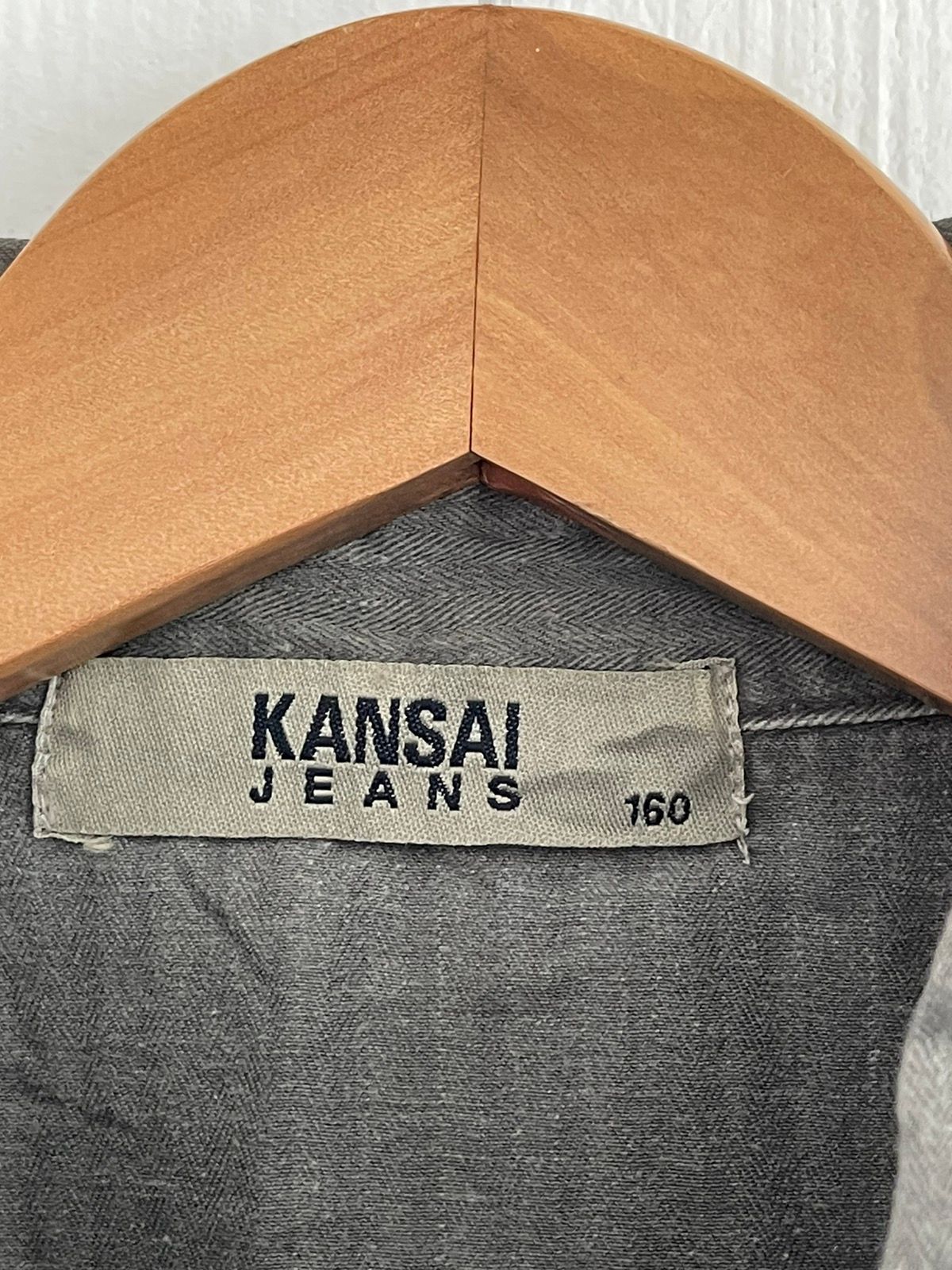 Japanese Brand - Vintage Kansai Jeans Zip Up Denim Shirt - 3