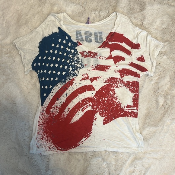 LF Emma & Sam Americana USA Burnout T-Shirt - 6