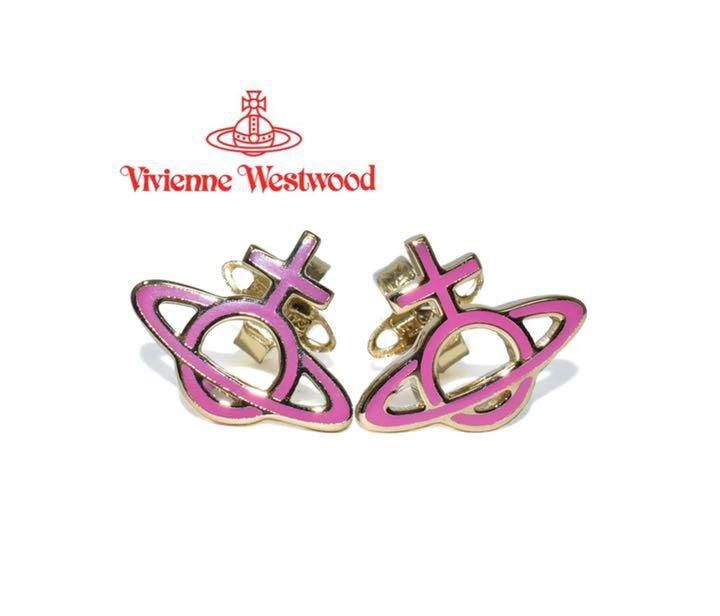 Vivienne Westwood Orb Ornella Bas Relief Earrings - 2