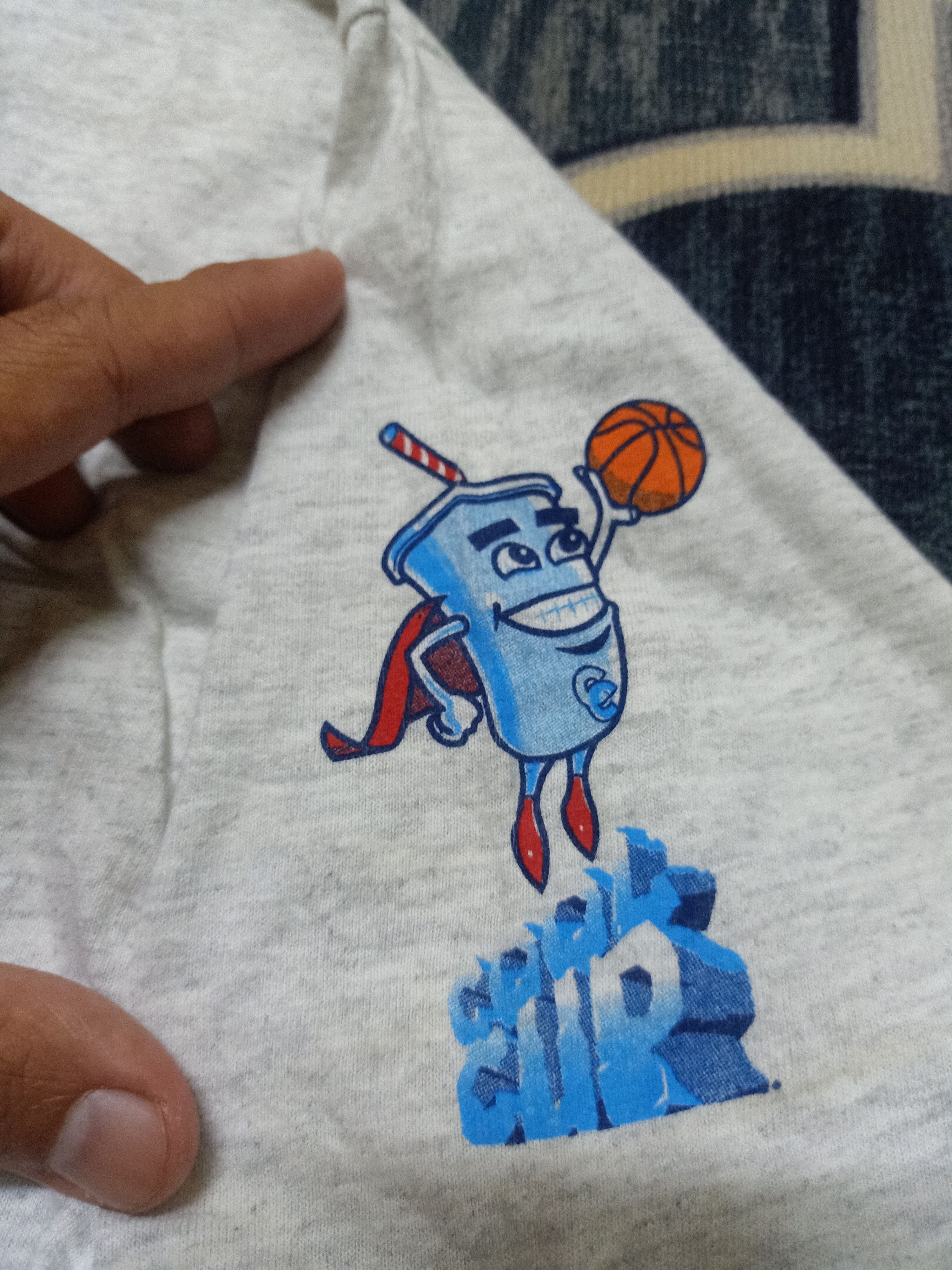 Vintage Promo Tee minit mart Basketball Flame - 5