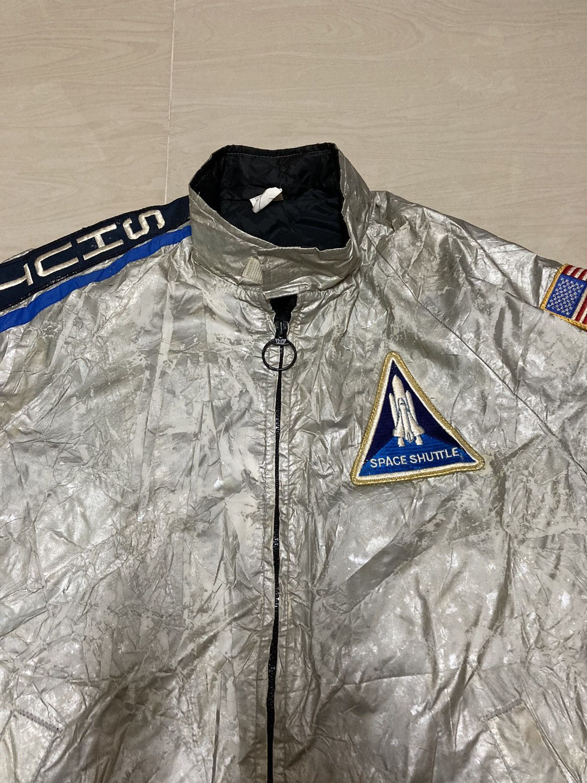 Vintage NASA Kennedy Space Center Issue Quilted Jacket - 4