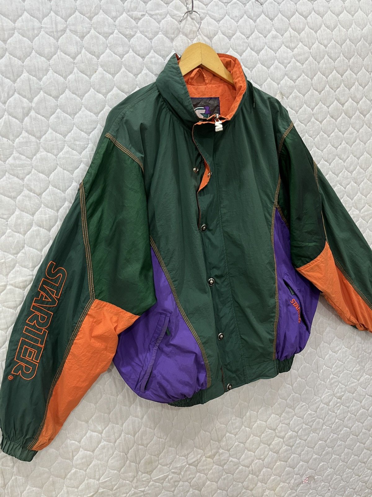 Vintage - (Uu). STARTER MULTICOLOUR HYPE JACKET - 3