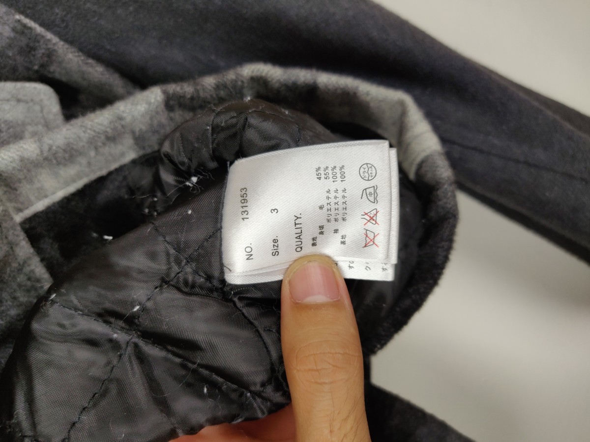 Japanese Brand -  Final Drop!  Corisco Japan Transition Check Slang Jacket - 6