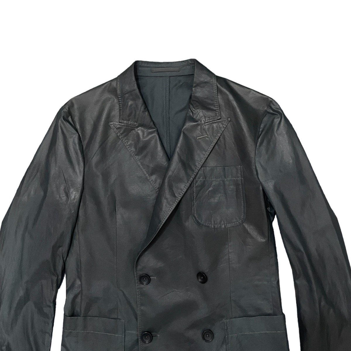Z Zegna button blazer jacket rayon jacket - 3