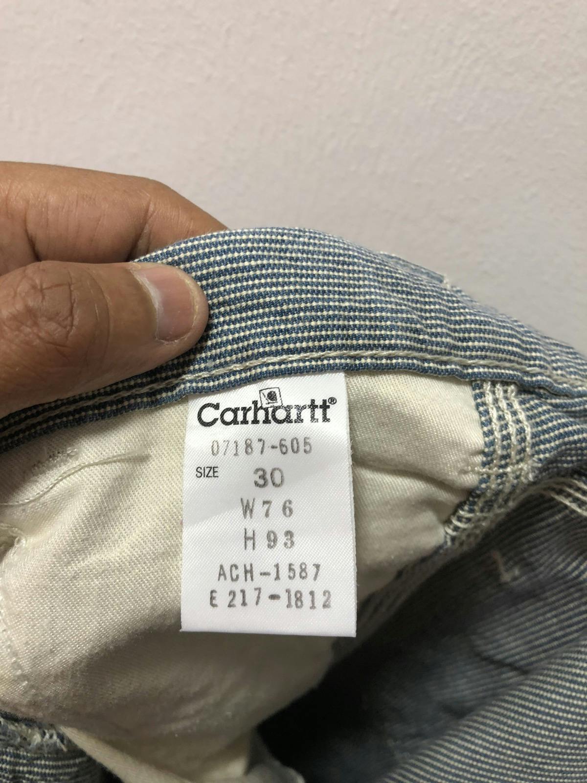 CARHARTT Short Pants Striped Work Wear - 6
