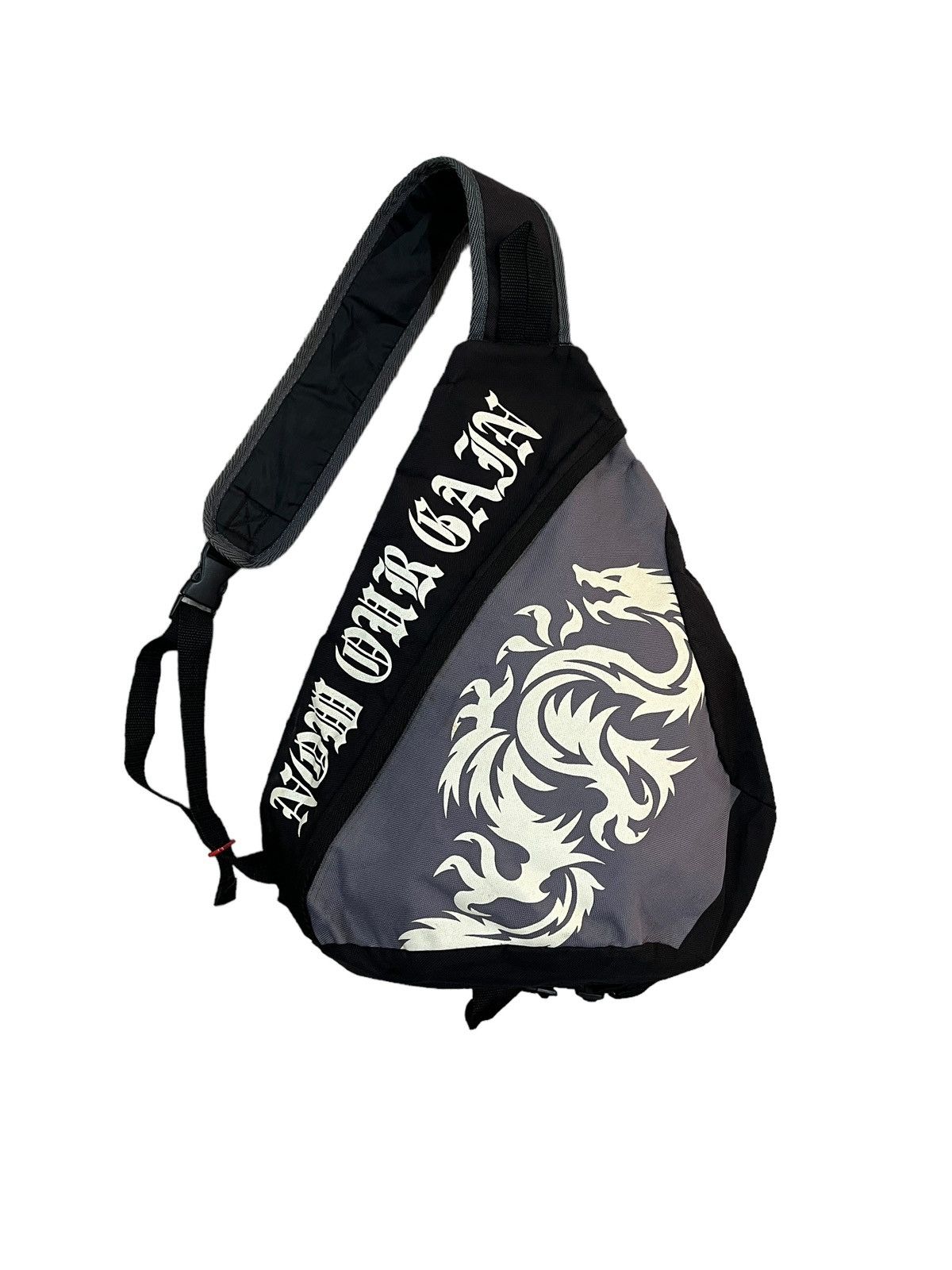 Japanese Brand - Vintage Dragon Tattoo Crossbody Bag - 1