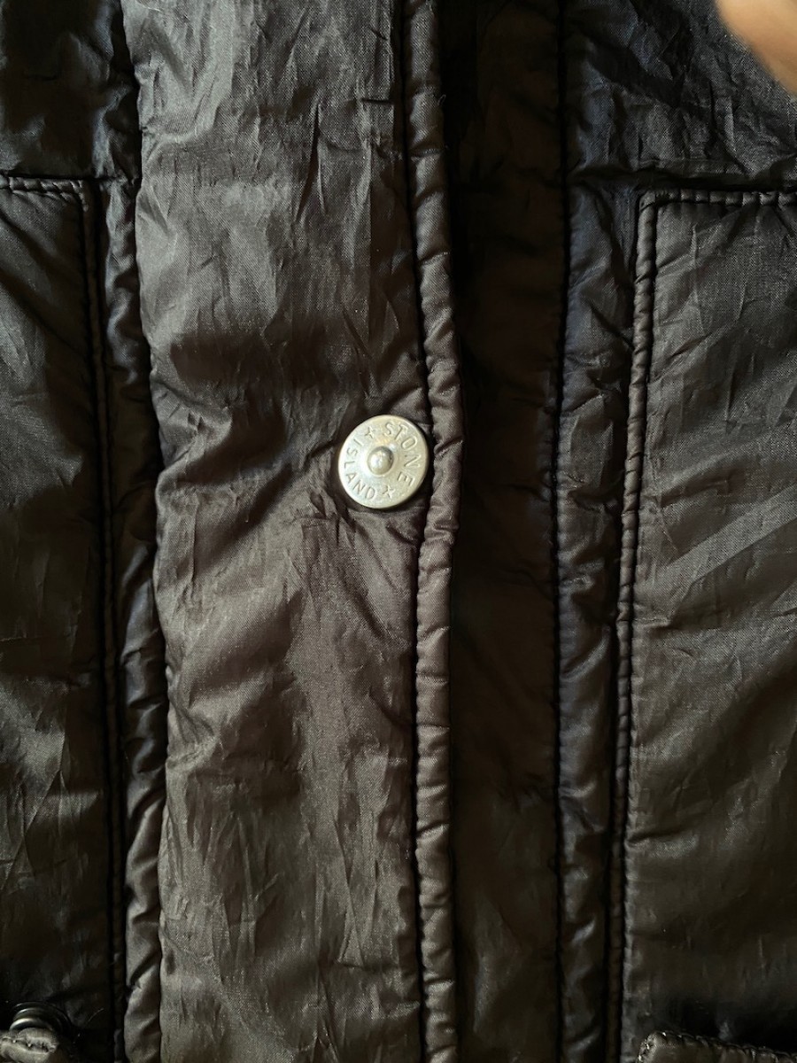 Stone Island Spalmature Color: Black Men's Jacket size XL - 4