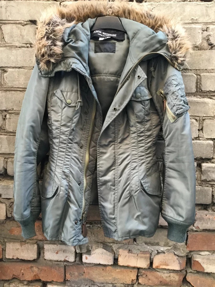 Military olive hooded parka.Like Sacai or Miharayasuhiro - 3