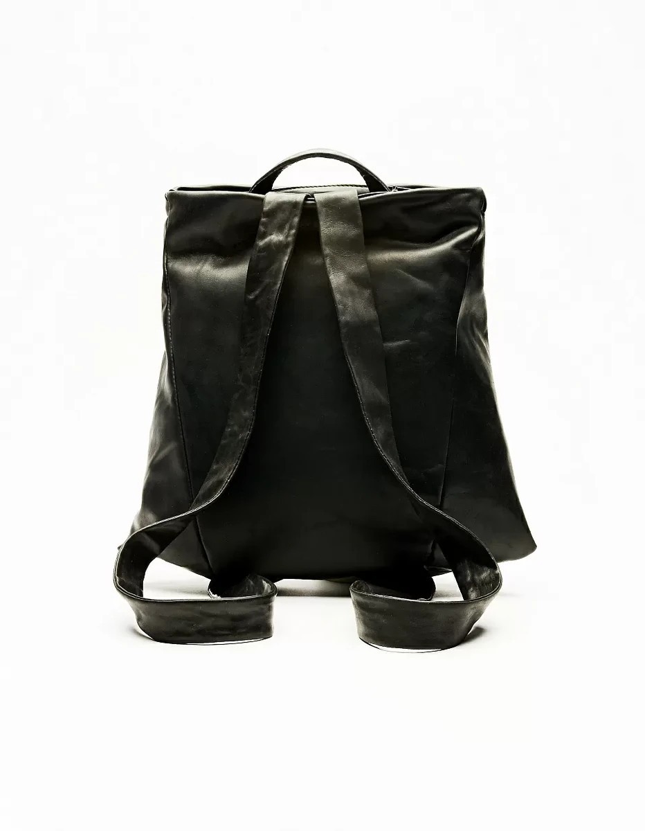 Leather backpack.Like Rick Owens or Mihara Yasuhiro - 4