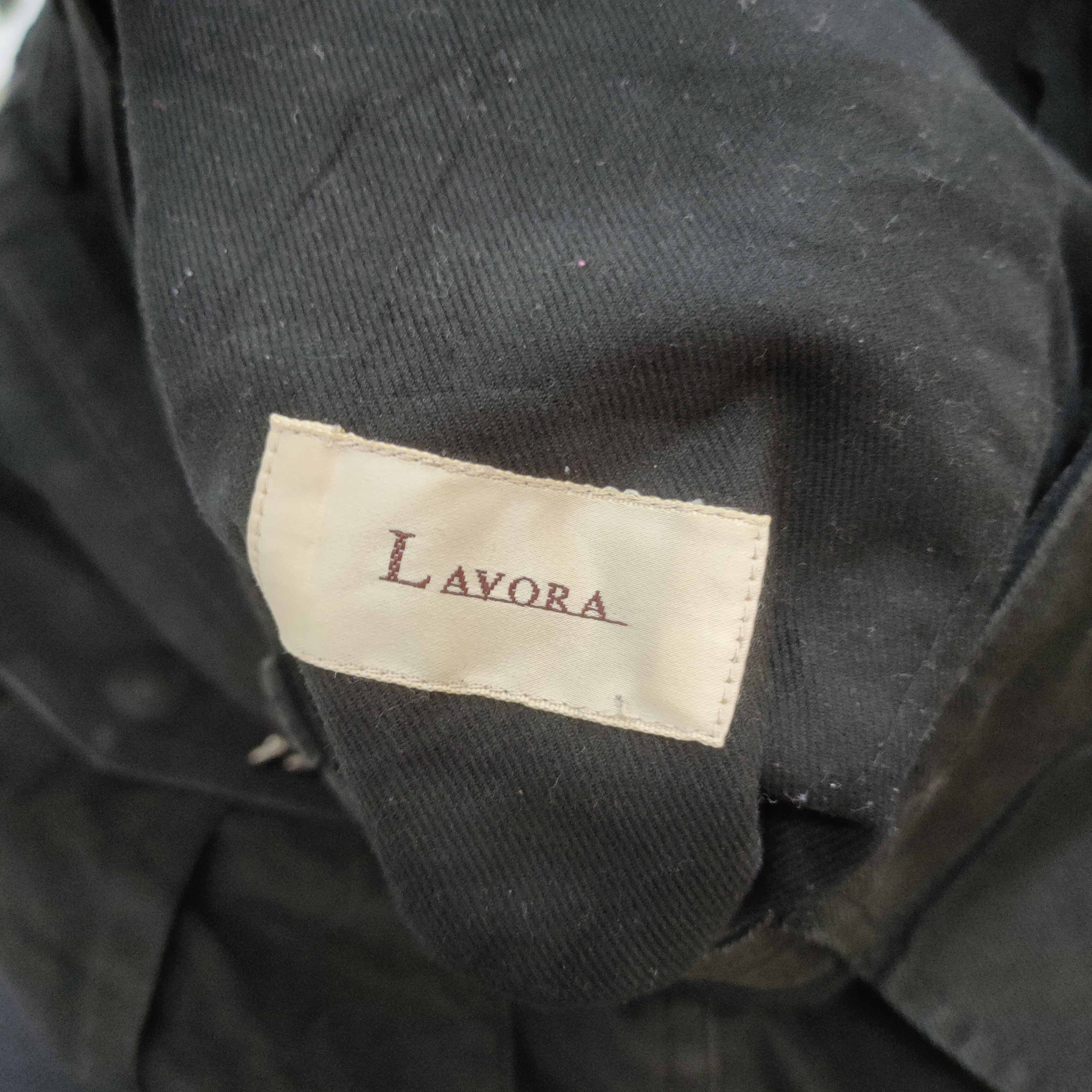 Vintage - LAVORA FADED BLACK CARGO PANTS - 10