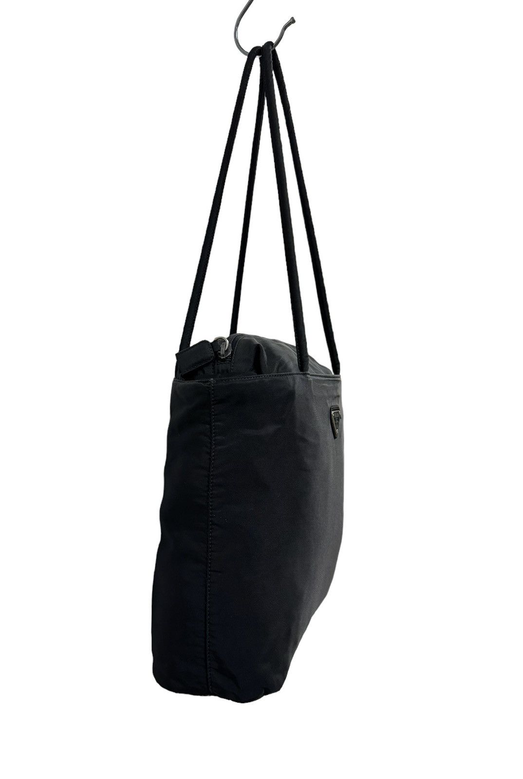 Authentic🔥Prada Tessuto Black Nylon Tote Bags - 5
