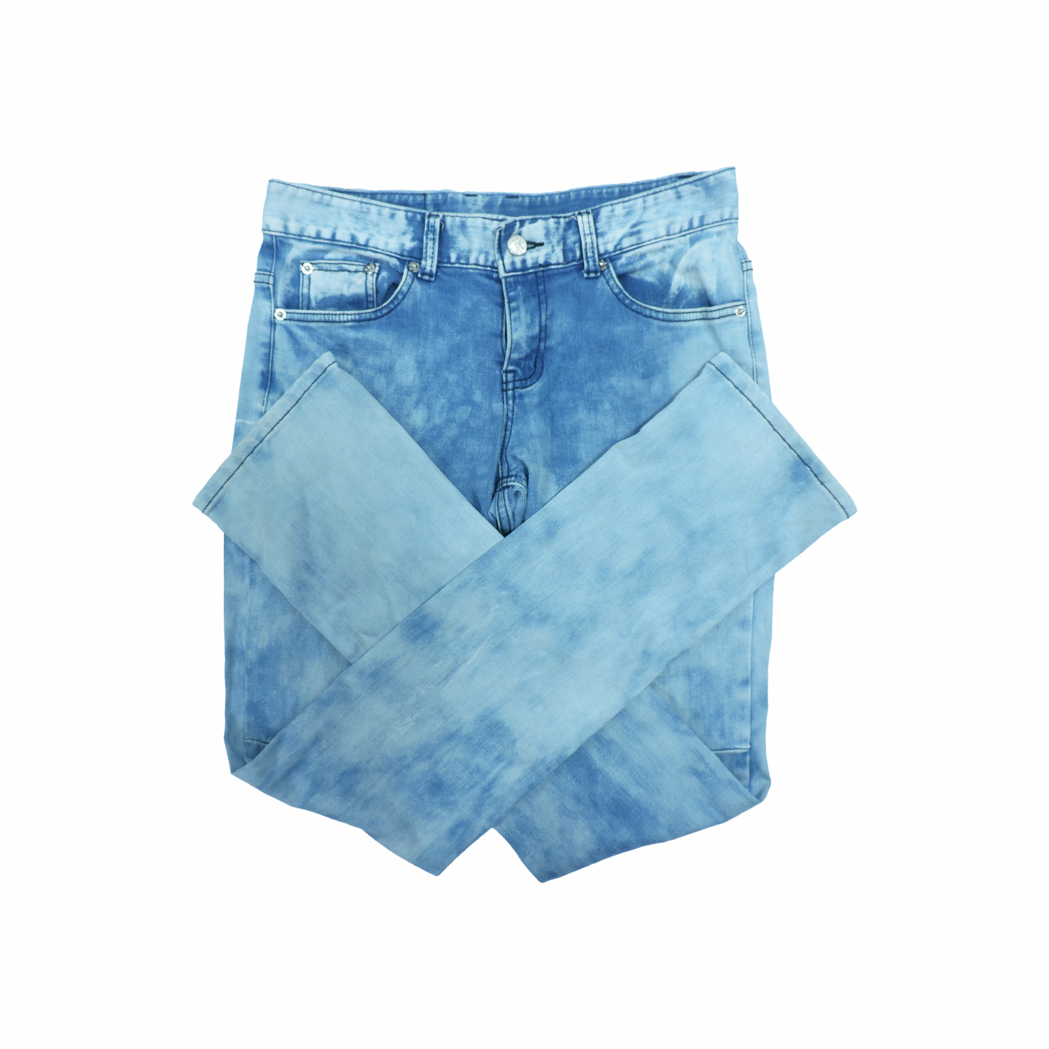 CHEAP MONDAY WASHED DENIM LONG PANTS - 3