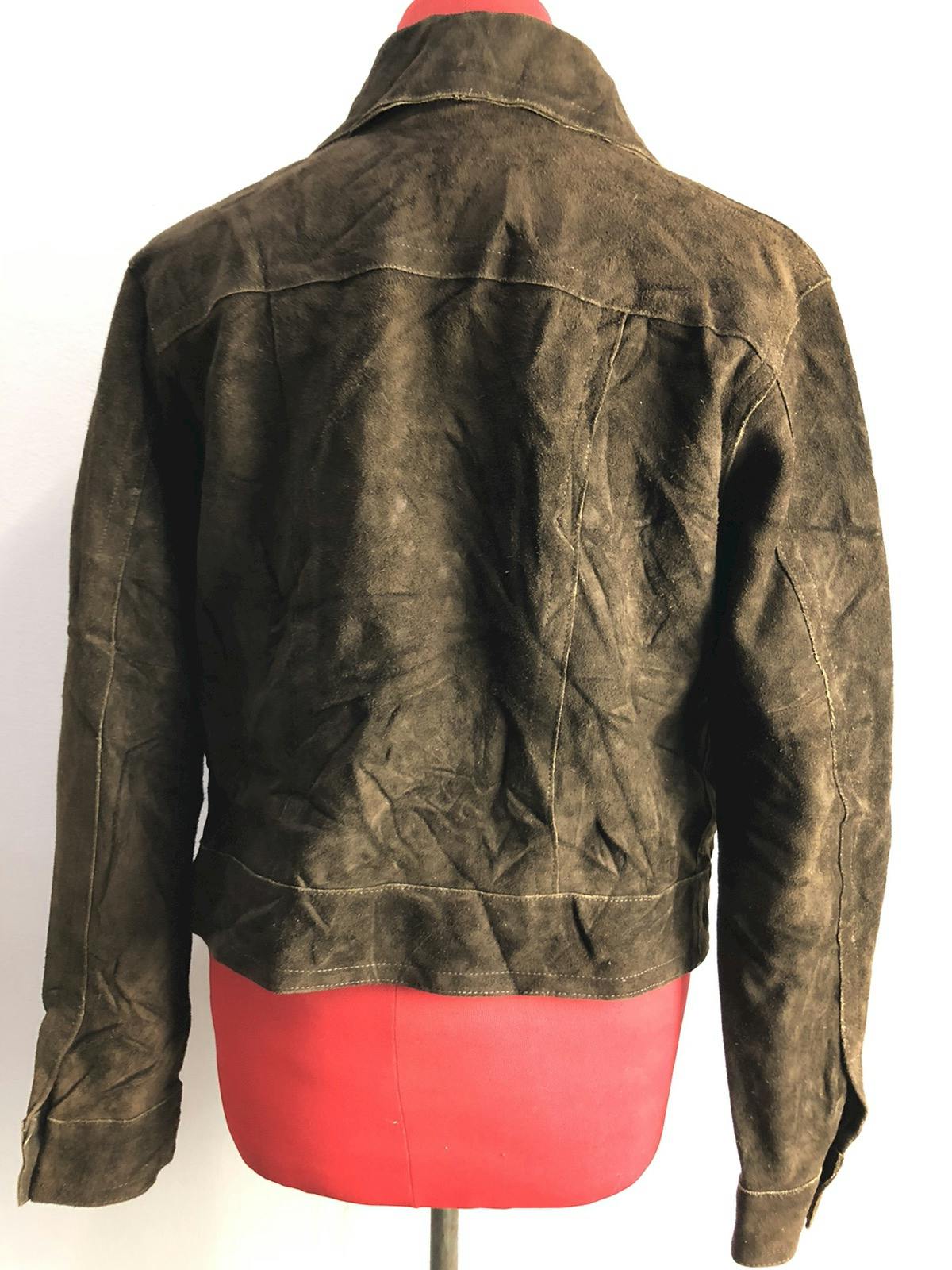 Vintage Chevignon girl leather jacket - 3