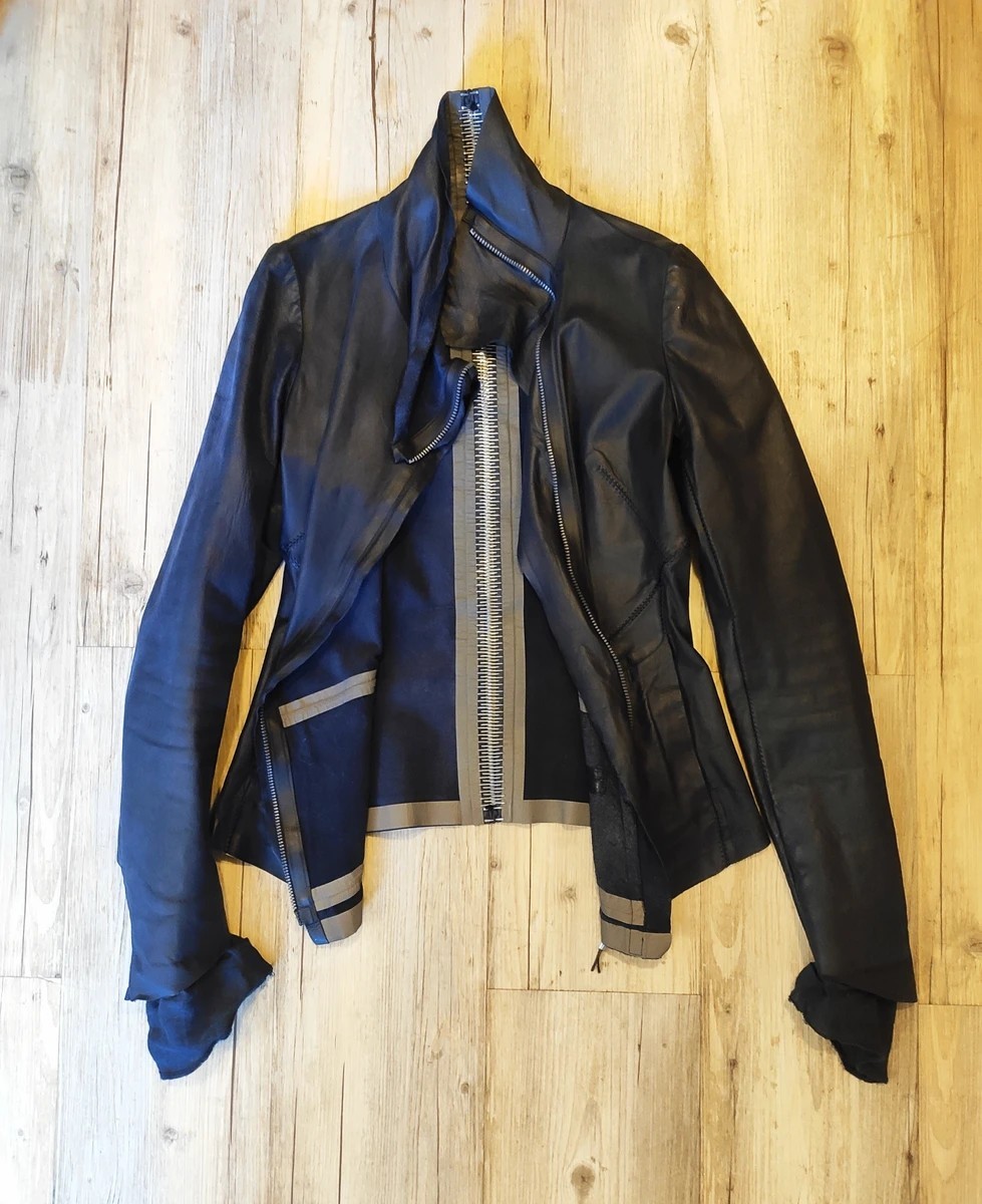 SS15 Staple back leather jacket.Like Rick Owens or A1923 - 4