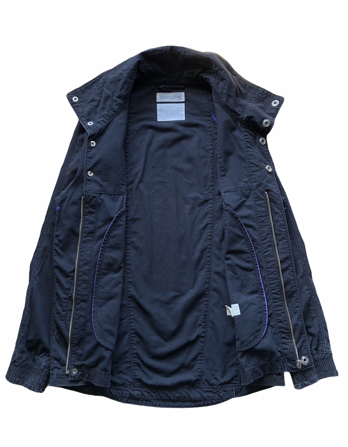 Military Style Cotton Ripstop Jacket - 3