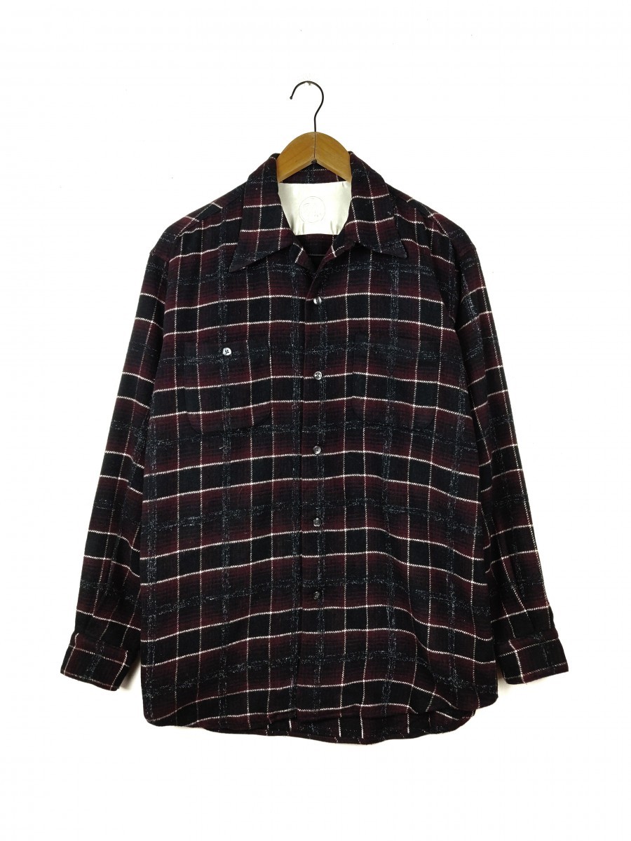 Japanese Brand - D/W Japan Checked Flannel Button Up Shirt Oxford - 1