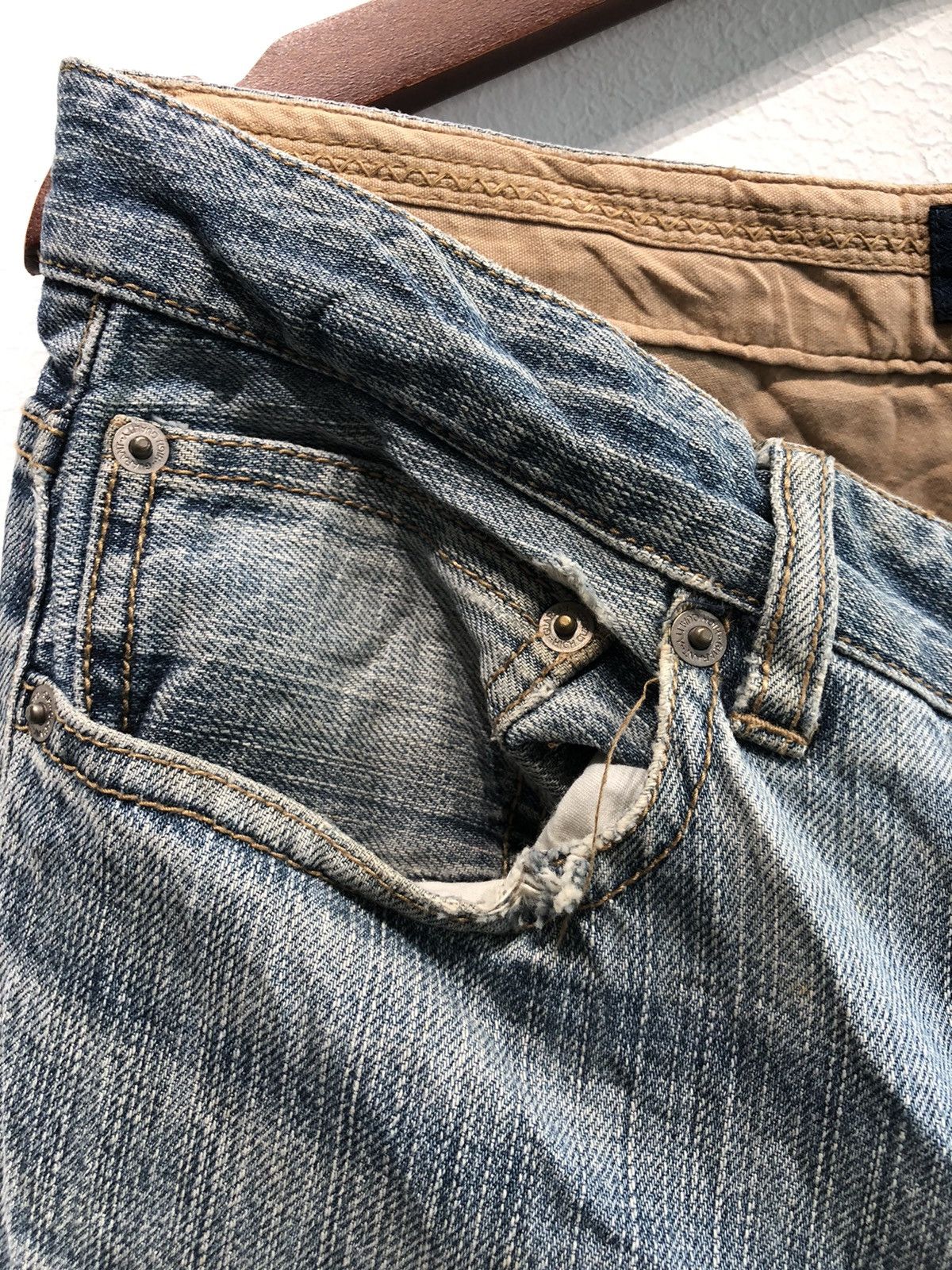 Vintage - Christian Orani Distressed Denim - 5