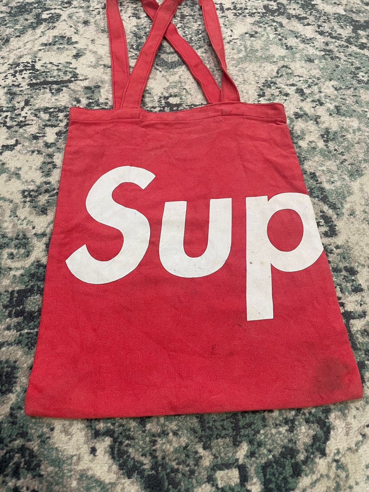 Supreme 2009 Shoulder Tote Bag Red Box Logo - 3