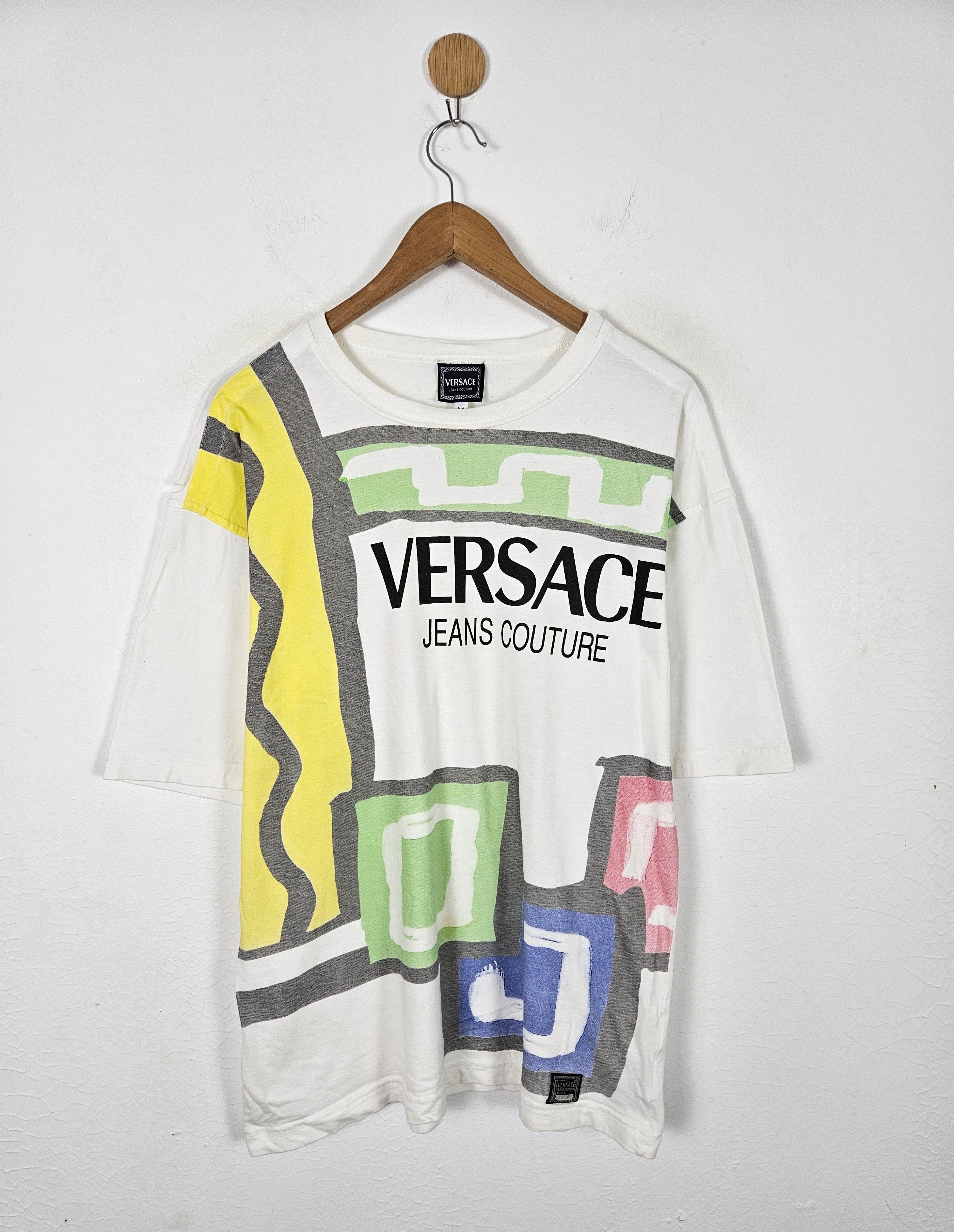 Versace Jeans Couture medusa pop art 90s italy shirt - 1