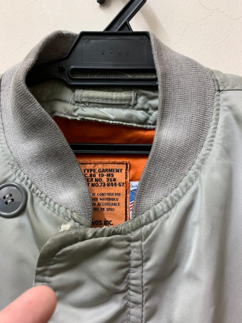 Vintage Schott Flight Bombers MA-1Jacket - 6