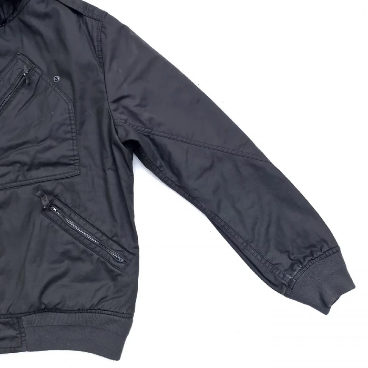 Kiminori Morishita - Stoked Design! Olive Green Bomber Jacket - 6