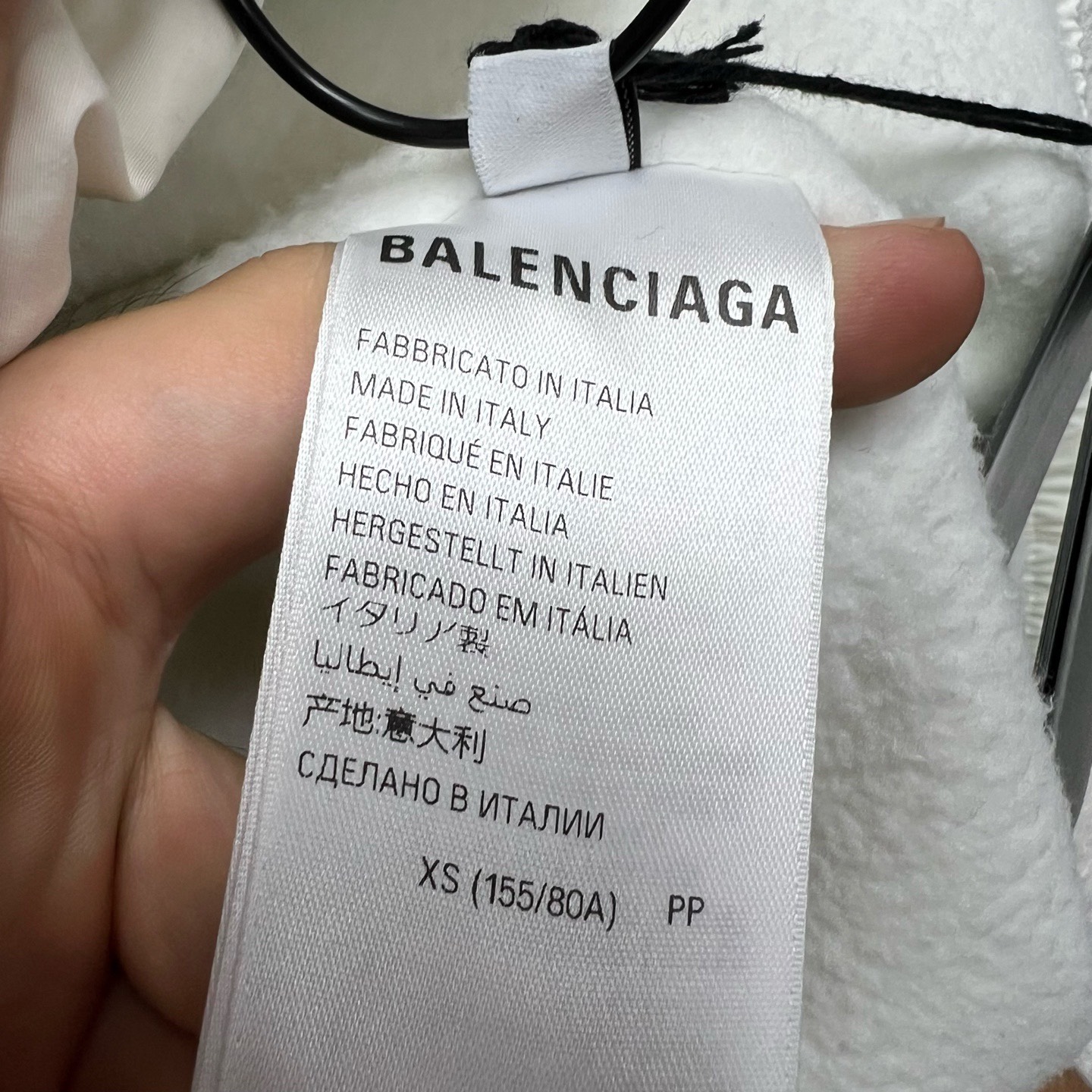 Balenciaga Diy Metal White Dragon Year Limited Edition Embroidered Logo Graffiti Nylon Zipper Jacket - 5