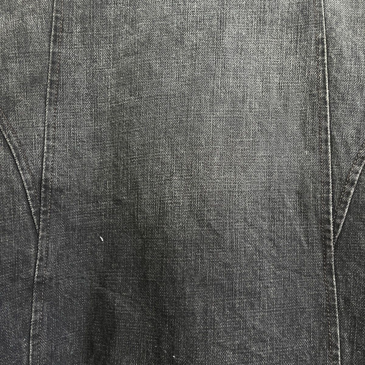 Black Vintage Cerruti Jeans Quilted Italian Jacket - 13