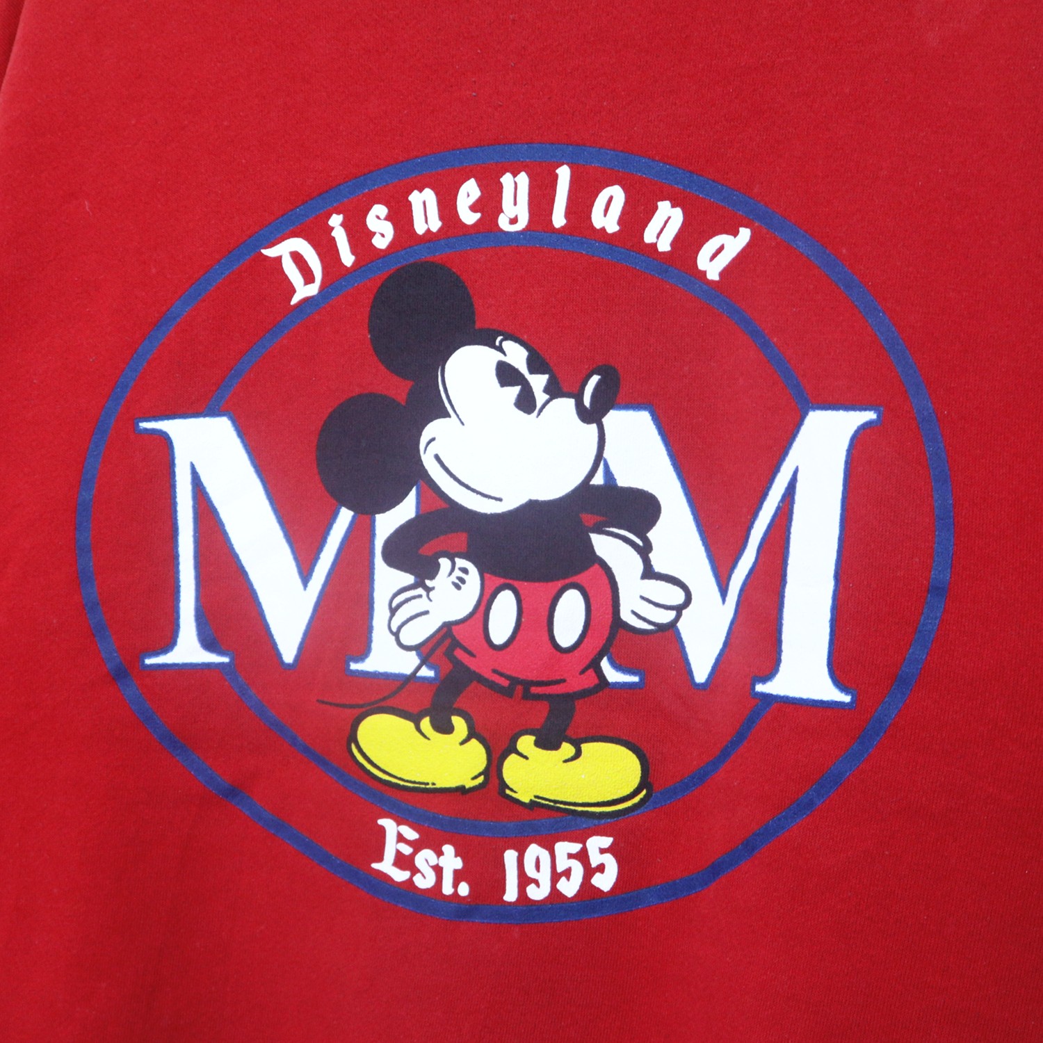 Vintage 80s 90s Disneyland Mickey Mouse Est 1955 By MICKEY INC Big Logo Sweater Sweatshirt - 2