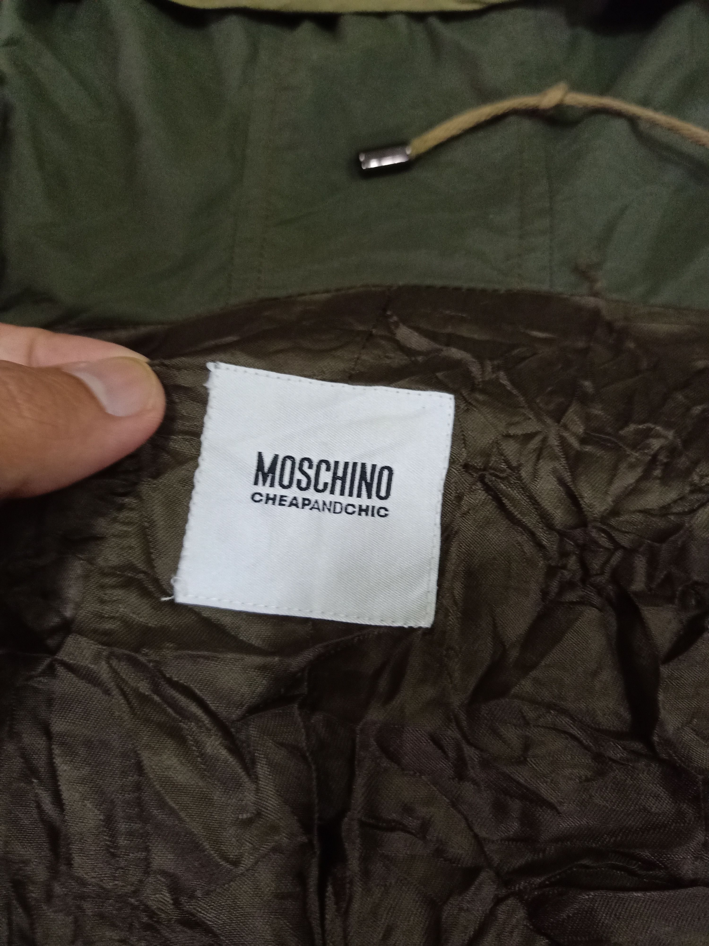 🔥MOSCHINO Quilted long Jacket - 7