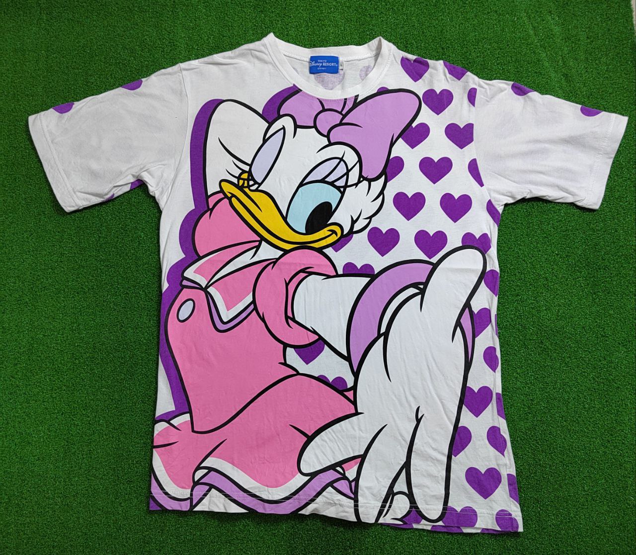 Vintage - Daisy Duck Tokyo Disney Resorts Donald Duck Full Prints - 7