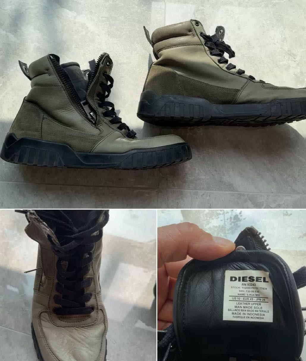 Diesel boots size 43 - 2