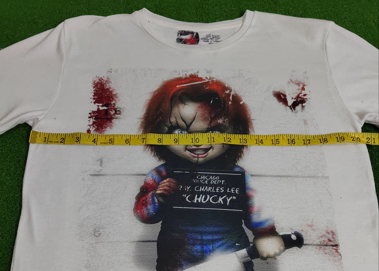 Vintage - Vitntage Chucky x Horror Movie Tshirt Rare Design - 5