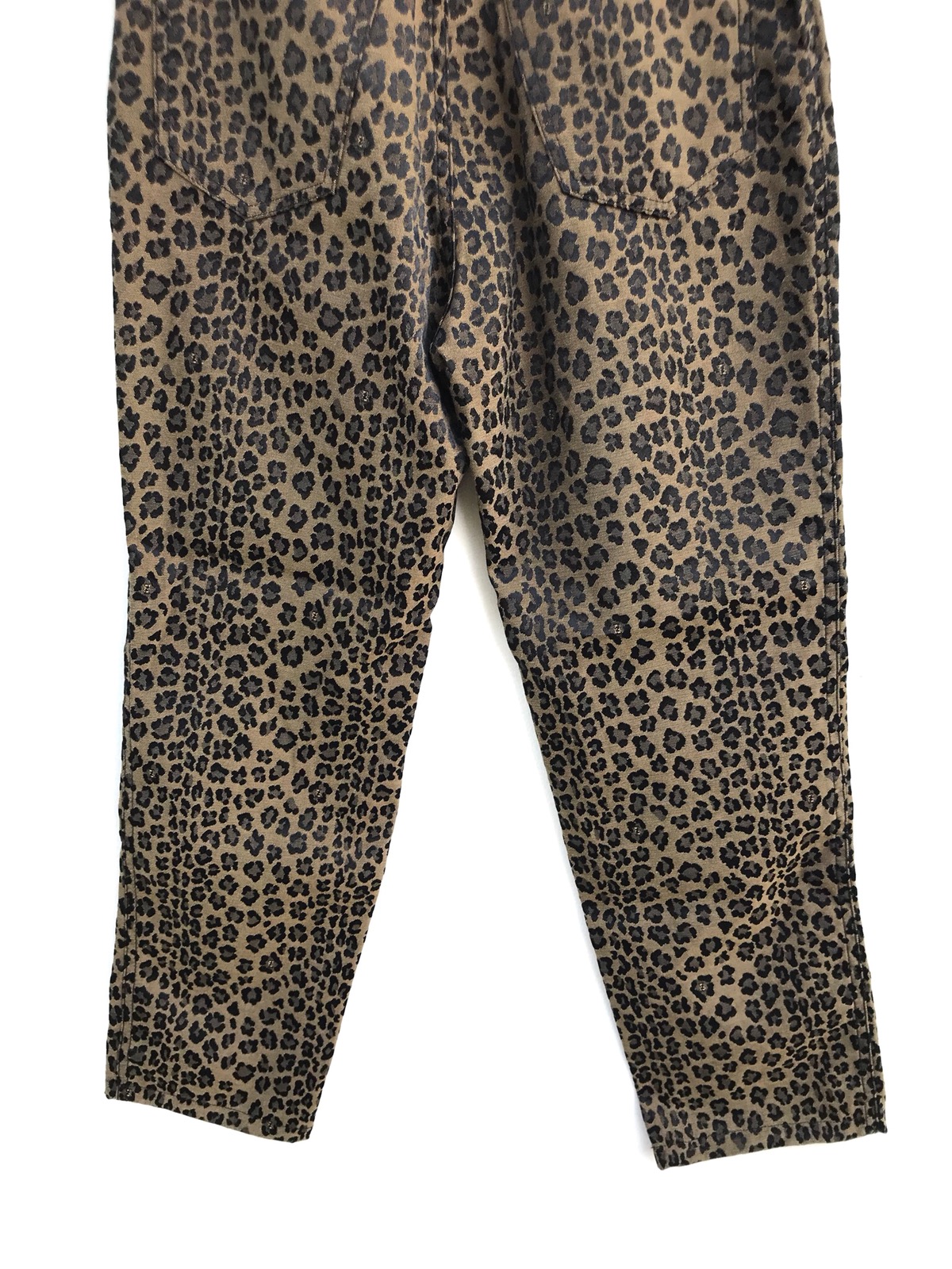 Authentic Fendi Leopard Print Trousers Pants - 9