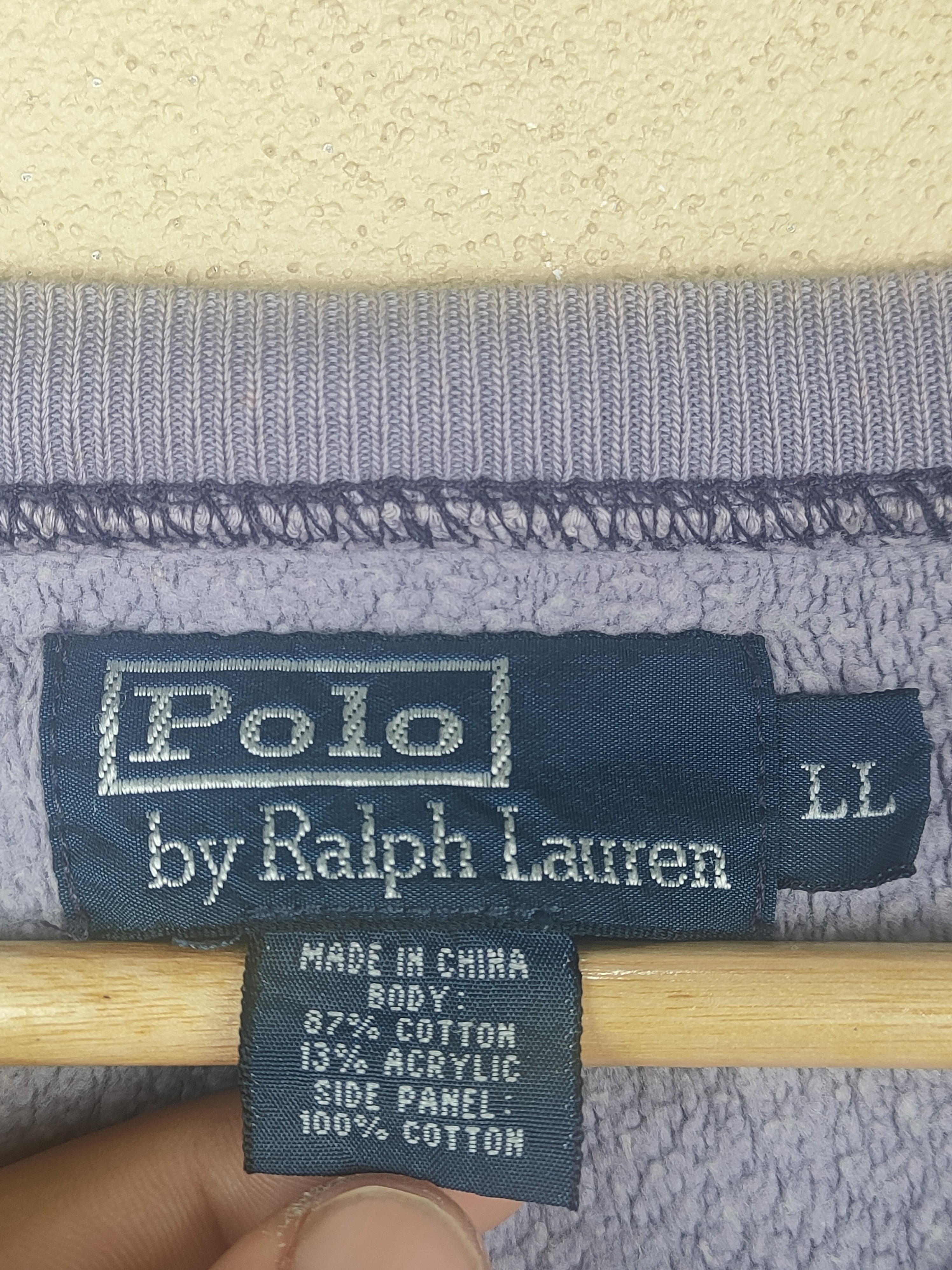 Vintage - Vintage Polo Ralph Lauren Distressed Short-sleeved Sweatshirt - 7