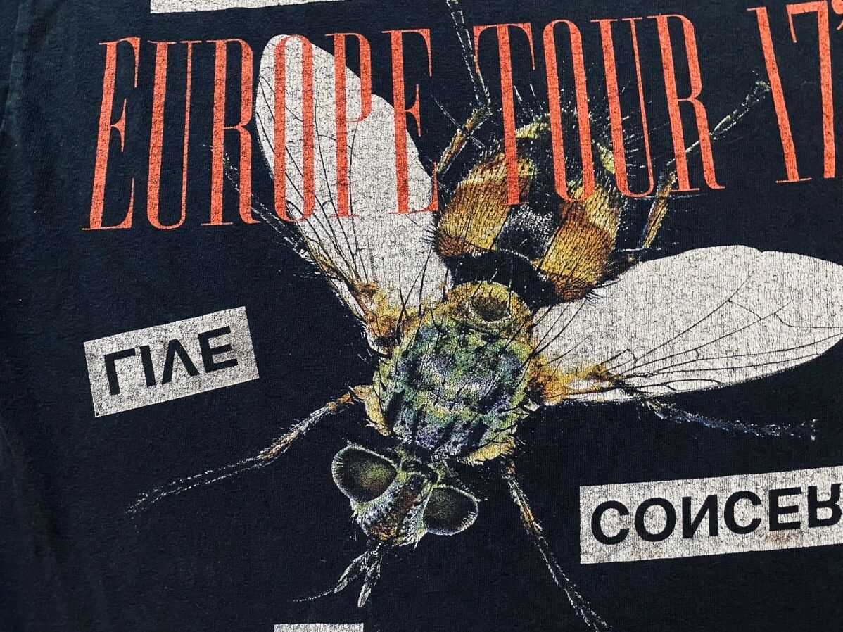 2017 Travis Scott Europe Tour Rare Tee T-shirt - 3
