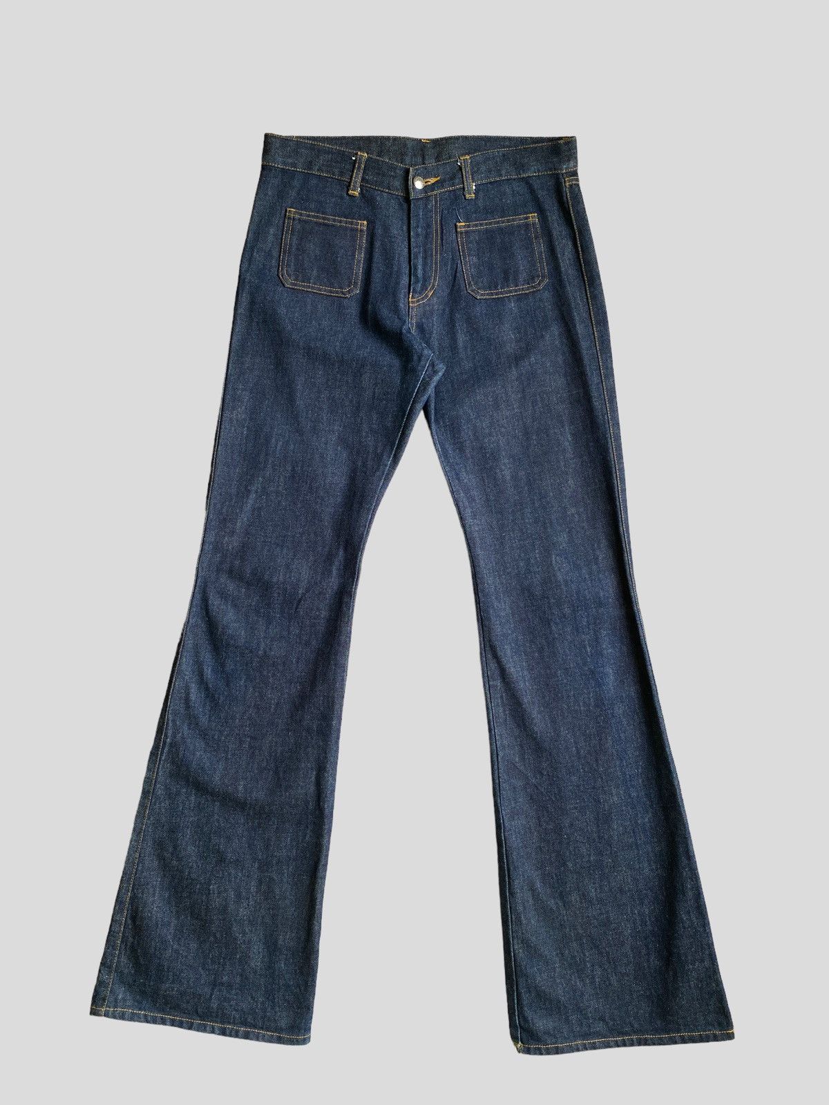 Vintage - Flared Katharine Hamnett London Bush Pant Boot Cut Denim - 1