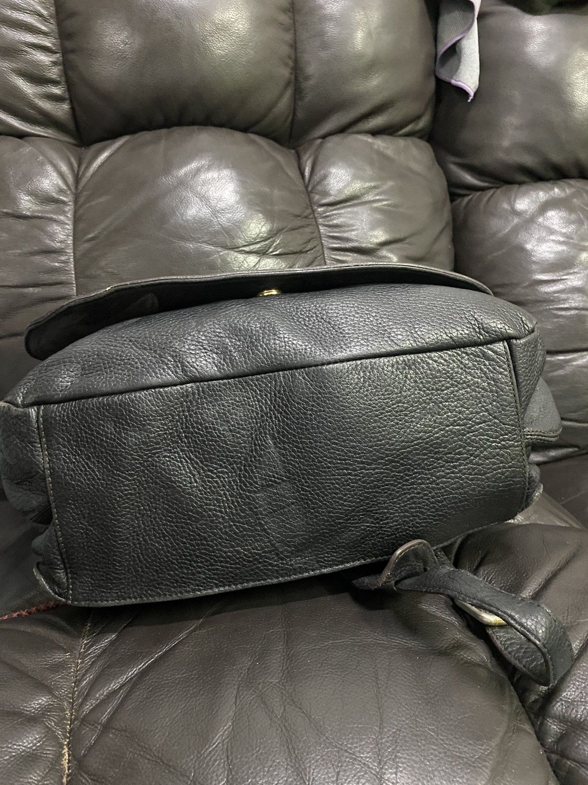 Authentic MCM Leather Shoulder Bag - 10