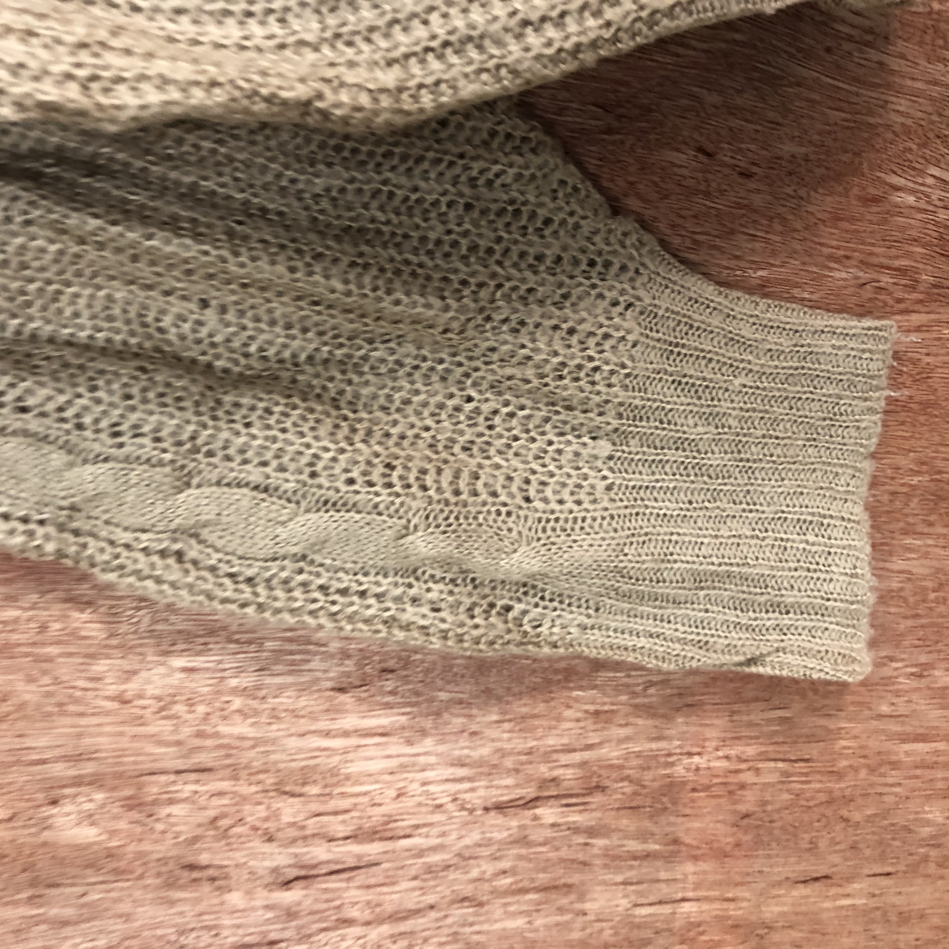 Homespun Knitwear - Glory Brown Faded Knitwear #c545 - 6