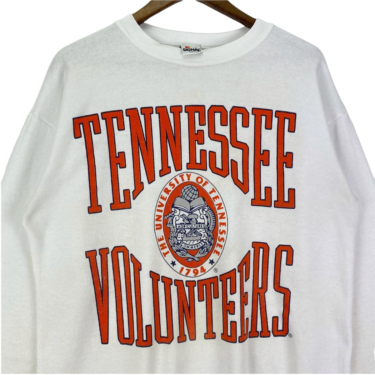 Tennessee Volunteers Ncaa - Vintage 80s University Of Tennessee Volunteers Sweatshirt - 3