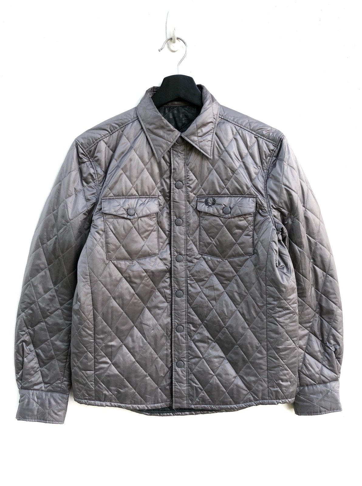 Quilted Snap Button Jacket - 1