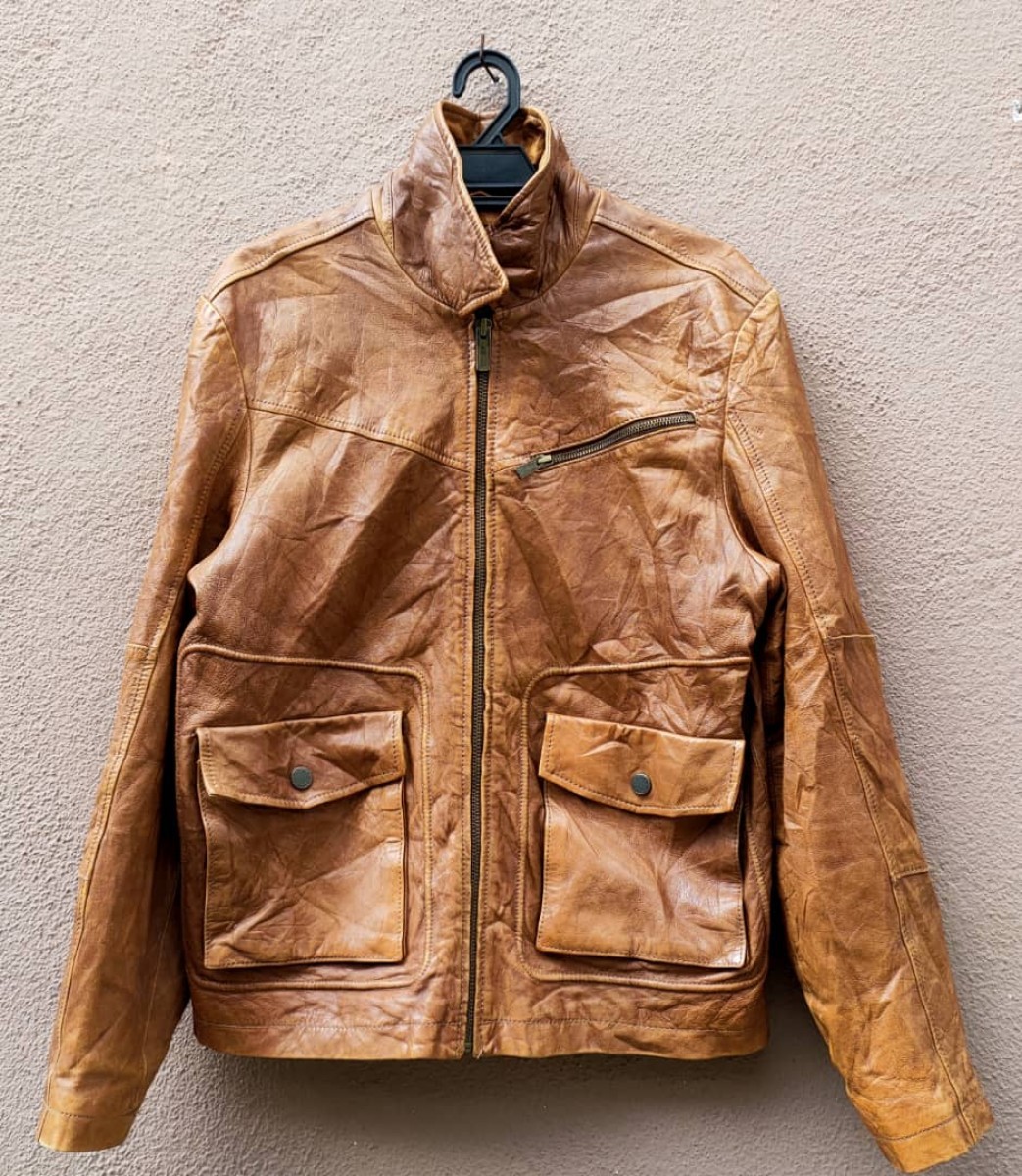 Branded Leather - Tommy Hilfiger Leather Jacket - 1