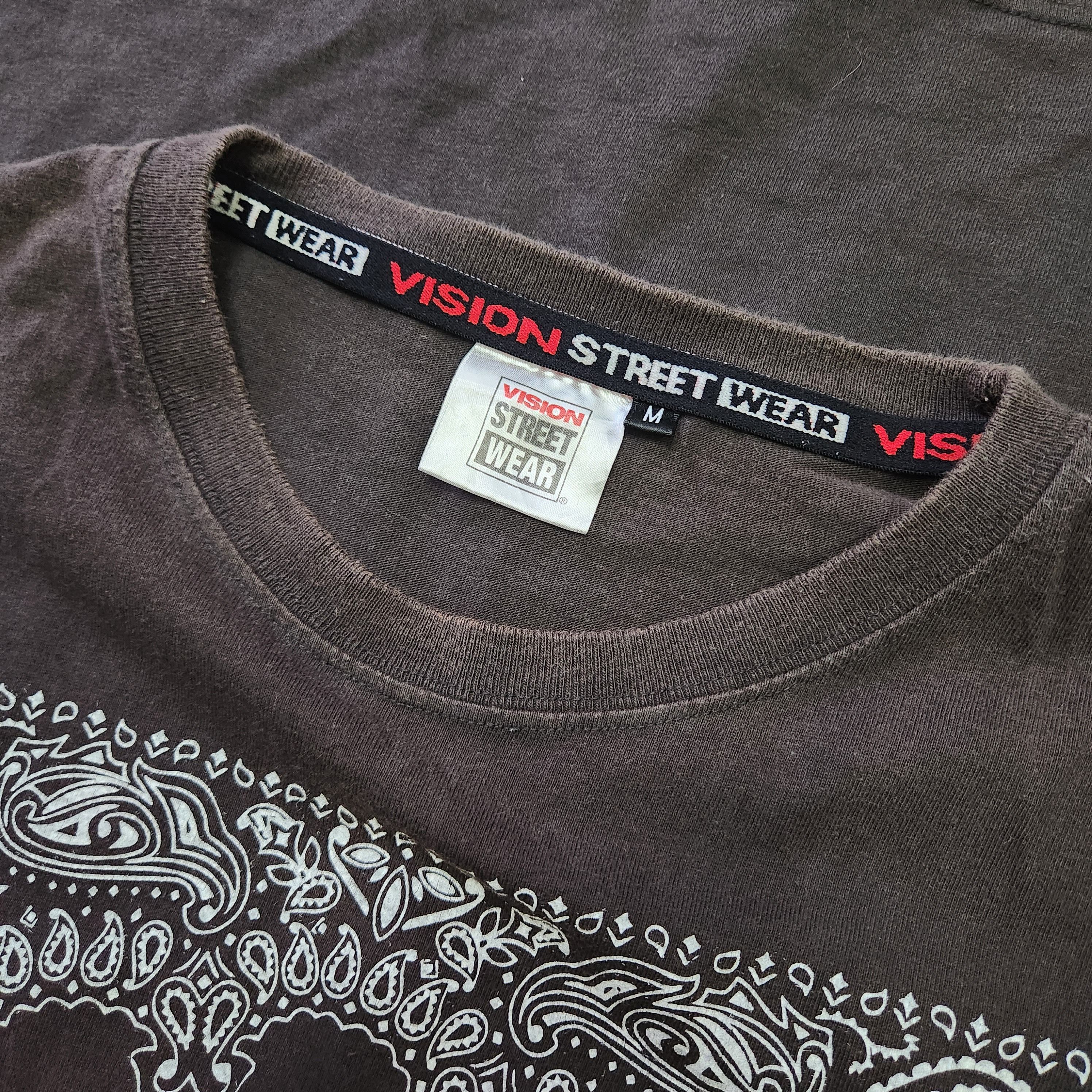 Vintage Y2K Vision Streetwear Skategang Tees - 3