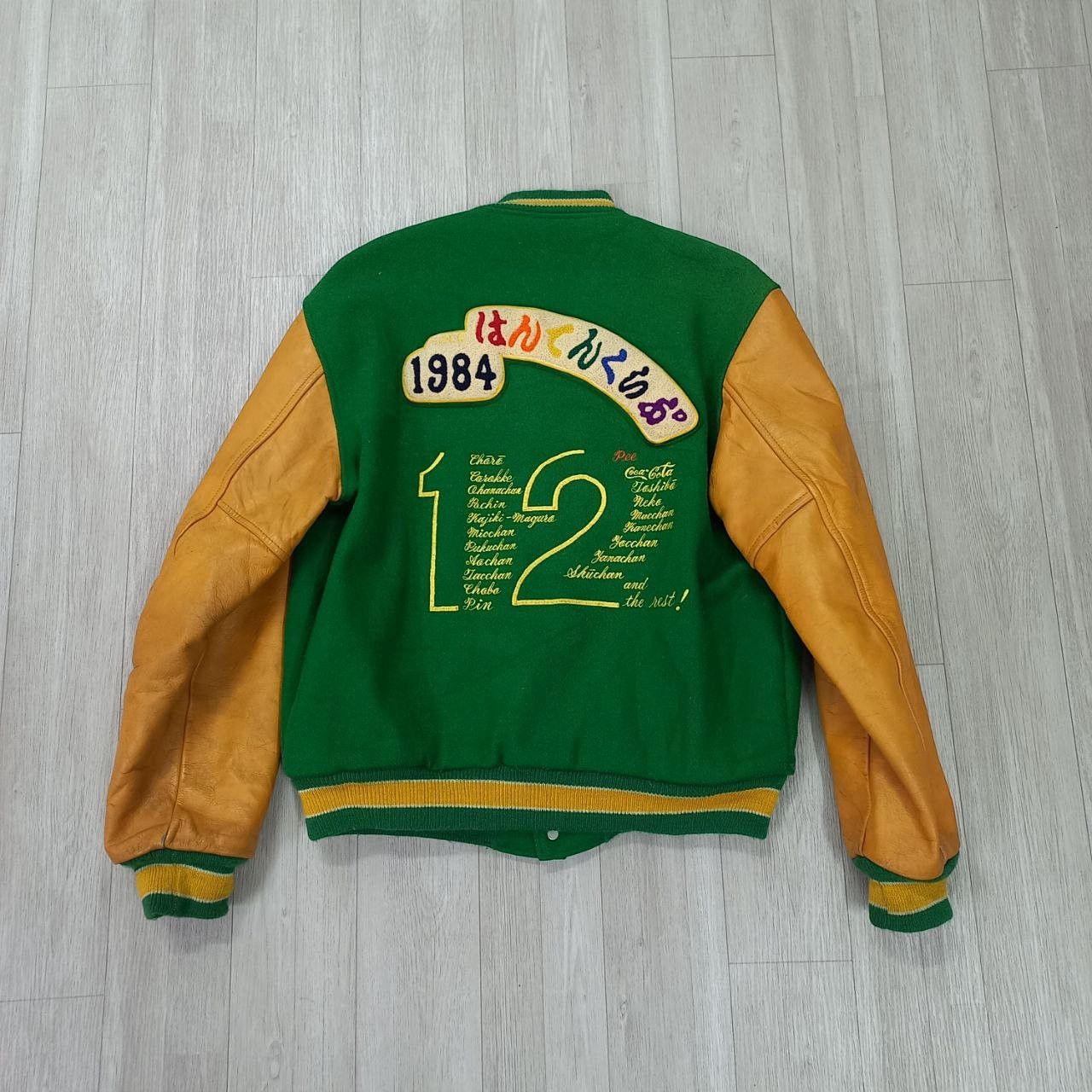 Union Made - HANTEN CLUB 1984 by BUTWIN USA Wool Leather Varsity Jacket - 3