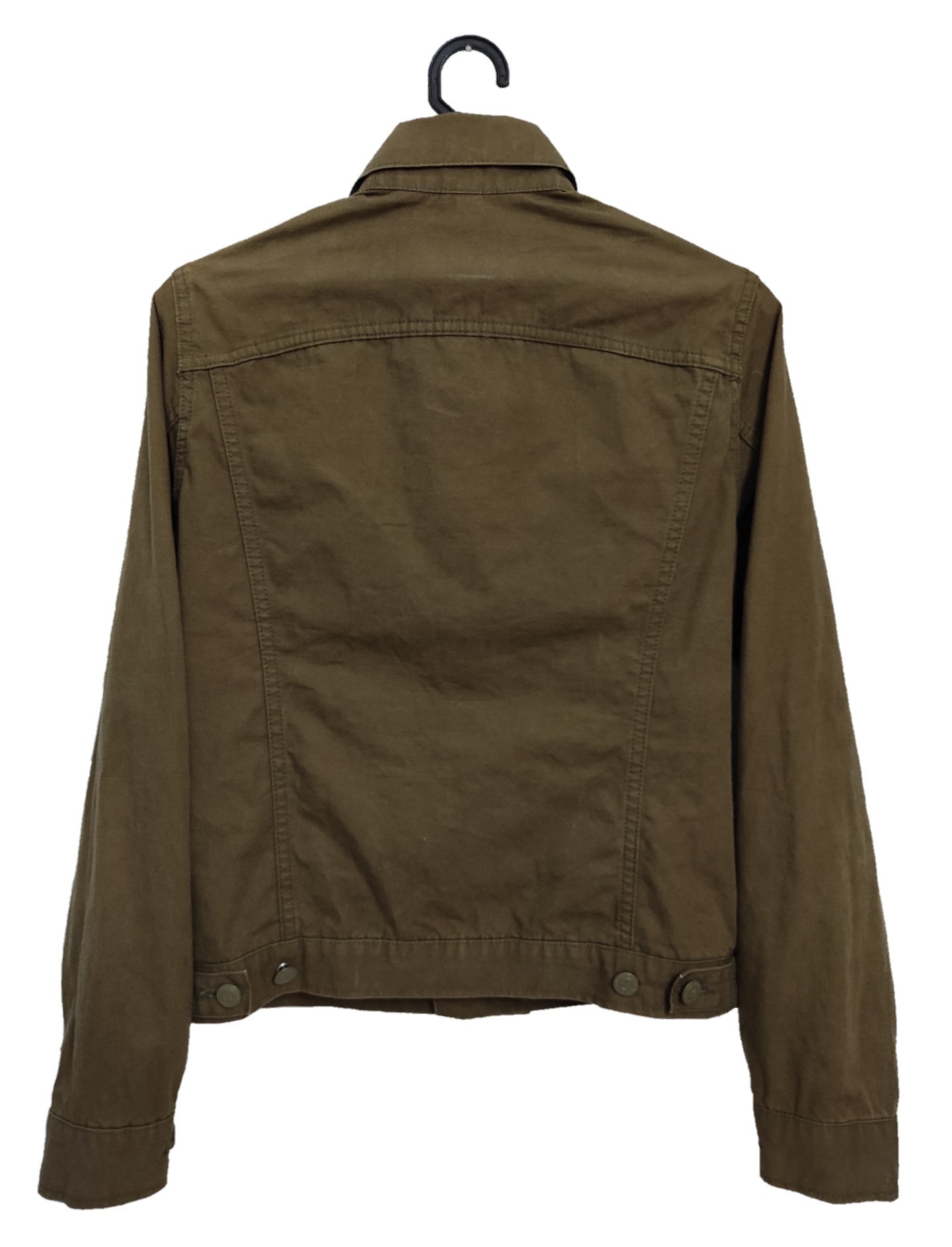 Japanese Brand - FW 2003/04 Revolver canvas khaki green army Oasis jacket - 2