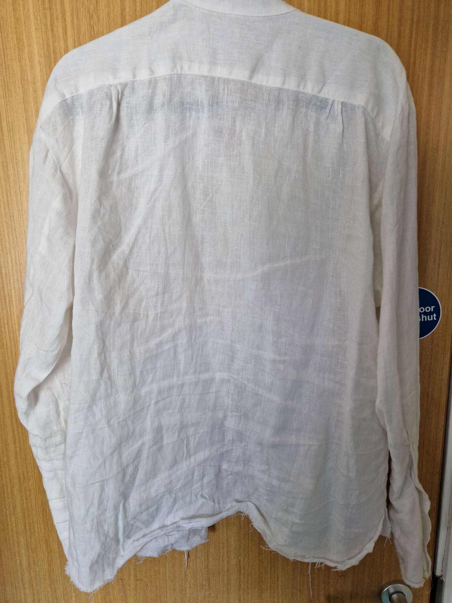 Sample greg lauren white studio shirt - 2