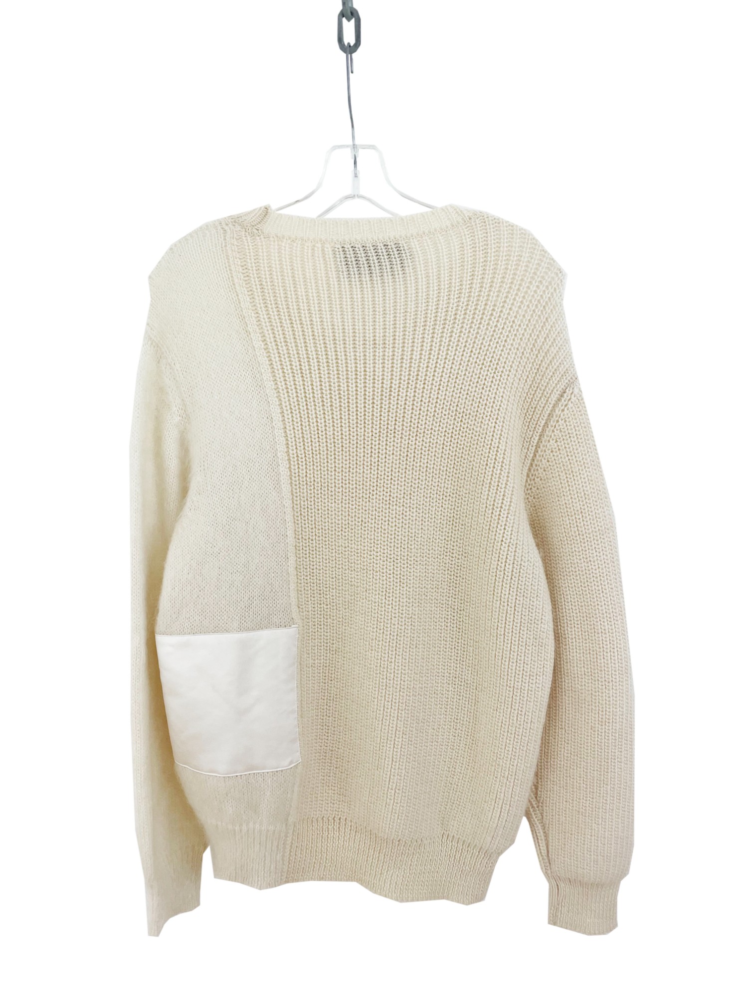 Mohair Patchwork Sweater - 7