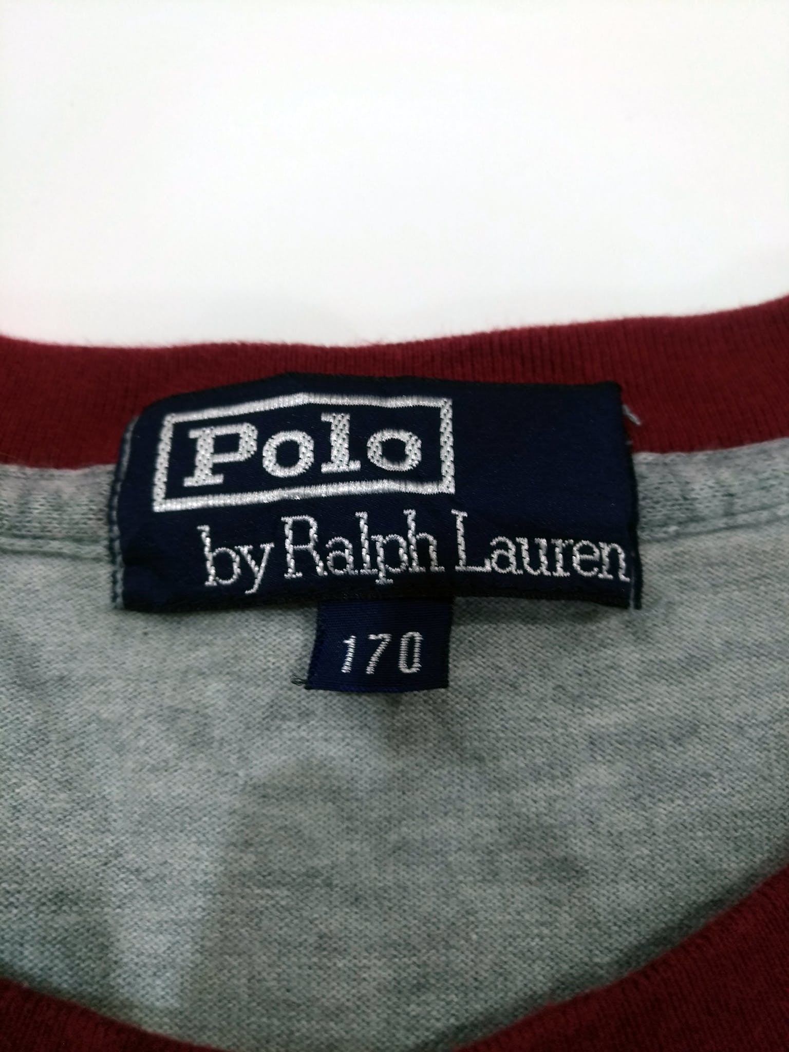 RARE! VTG POLO by RALPH LAUREN BIG SPELL OUT "POLO" - 4